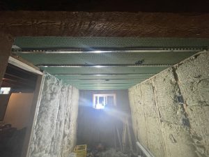 Soundproofing ceiling in Central Saanich
