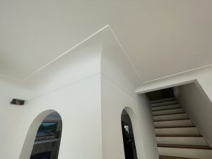 Skim ceiling in Cadboro Bay