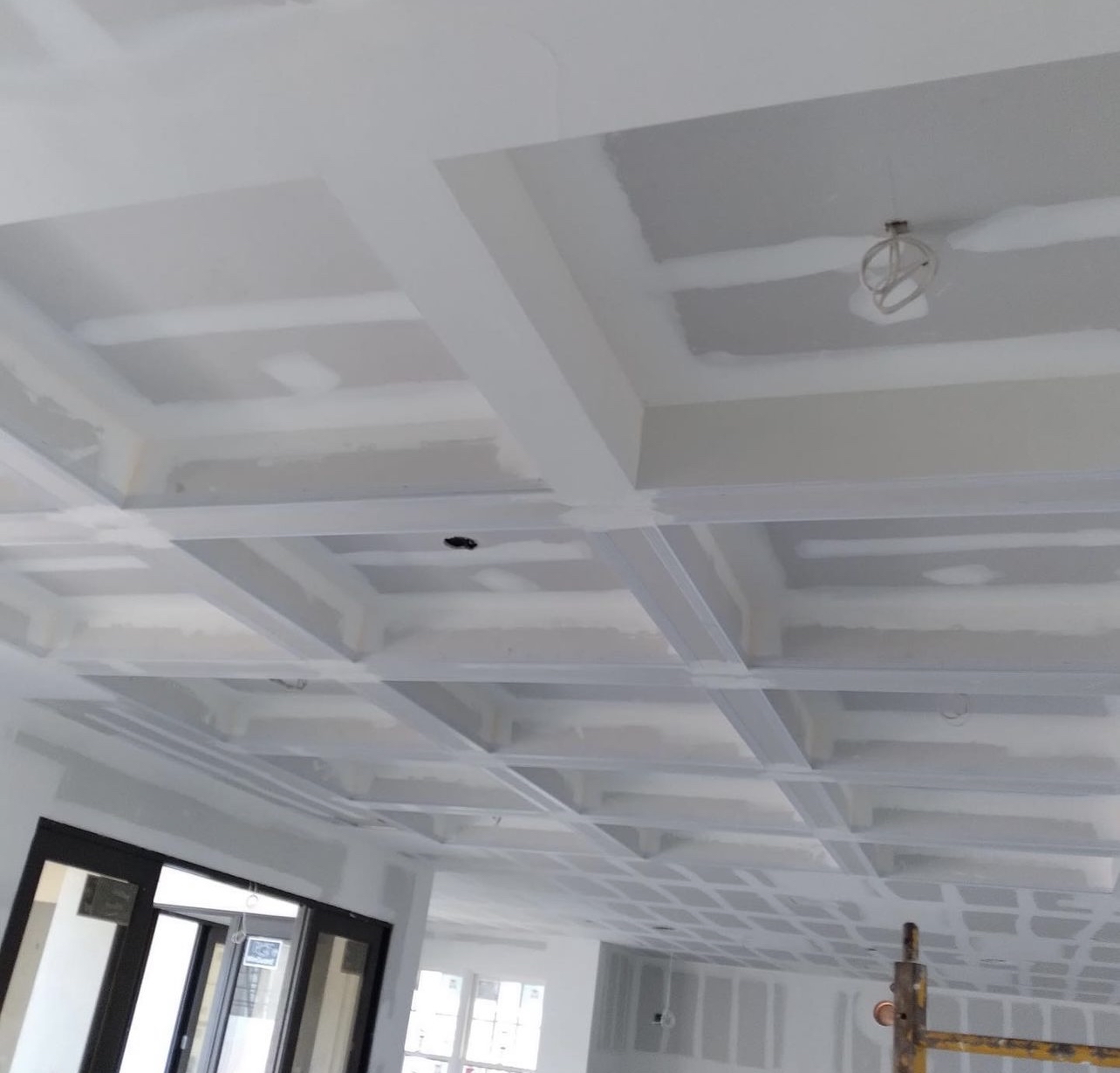 premium coffer ceiling new drywall