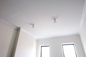 skimmed texture flat ceiling